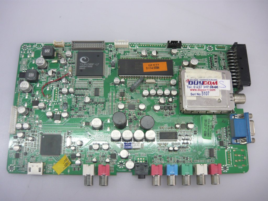 17MB29-2 , 20407117 , 10058450 , VESTEL , AUOW01 V0 , 22 , LM220WE1TL-D1 , Main Board , Ana Kart