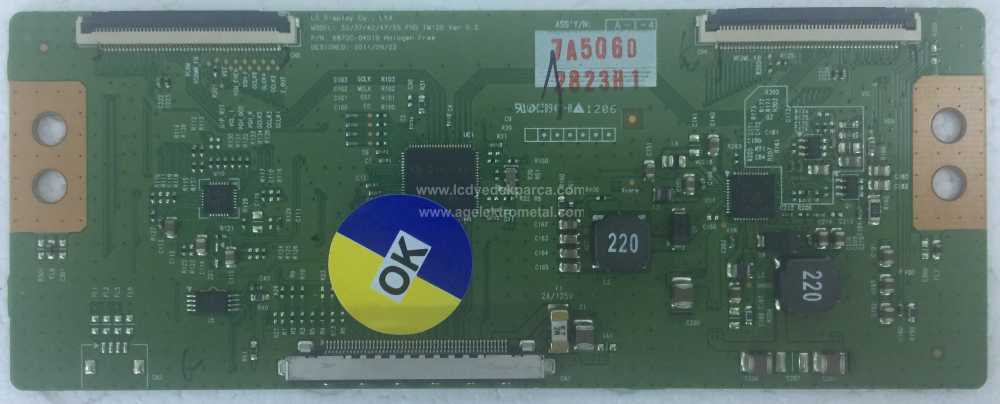 6870C-0401B , 32/37/42/47/55 FHD , LC370EUN SE M2 , LG , Logic Board , T-Con Board