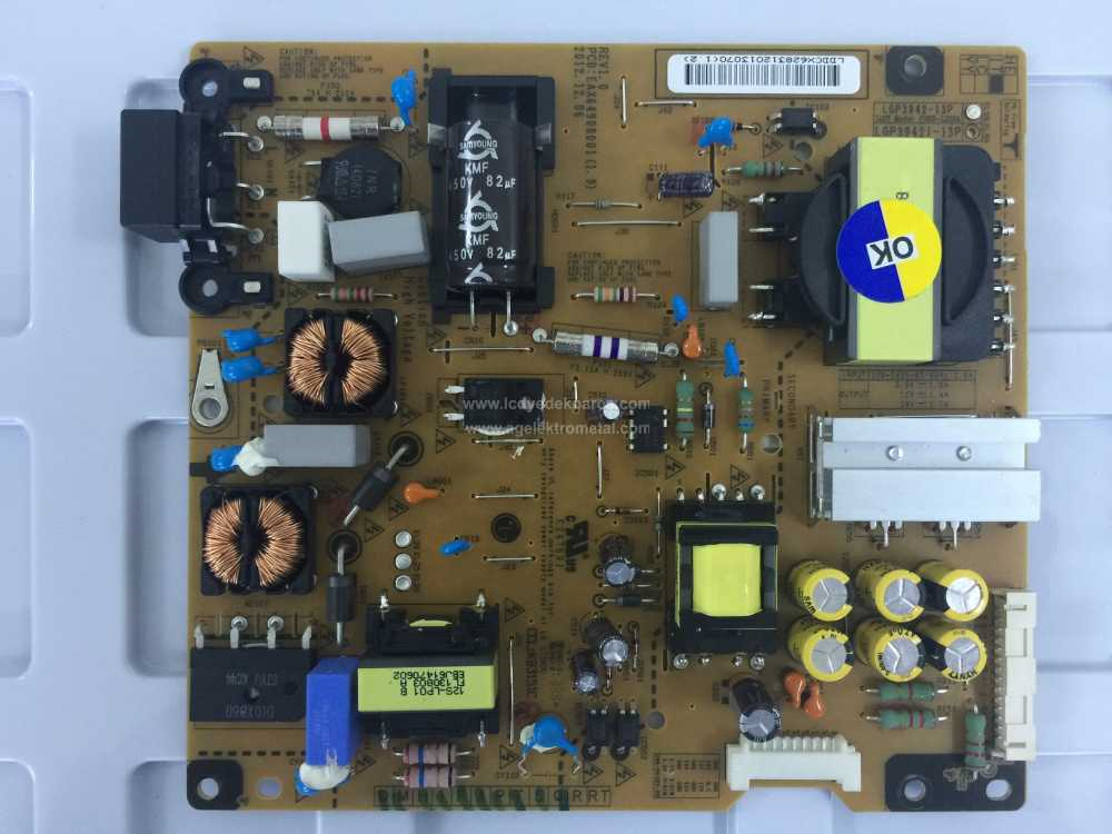 LGP3942-13P , EAX64908001 (1.9) , 3PCR00116A , LG , 42LA640S , 42LM640 , LC420EUN SF F3 , Power Board , Besleme Kartı , PSU