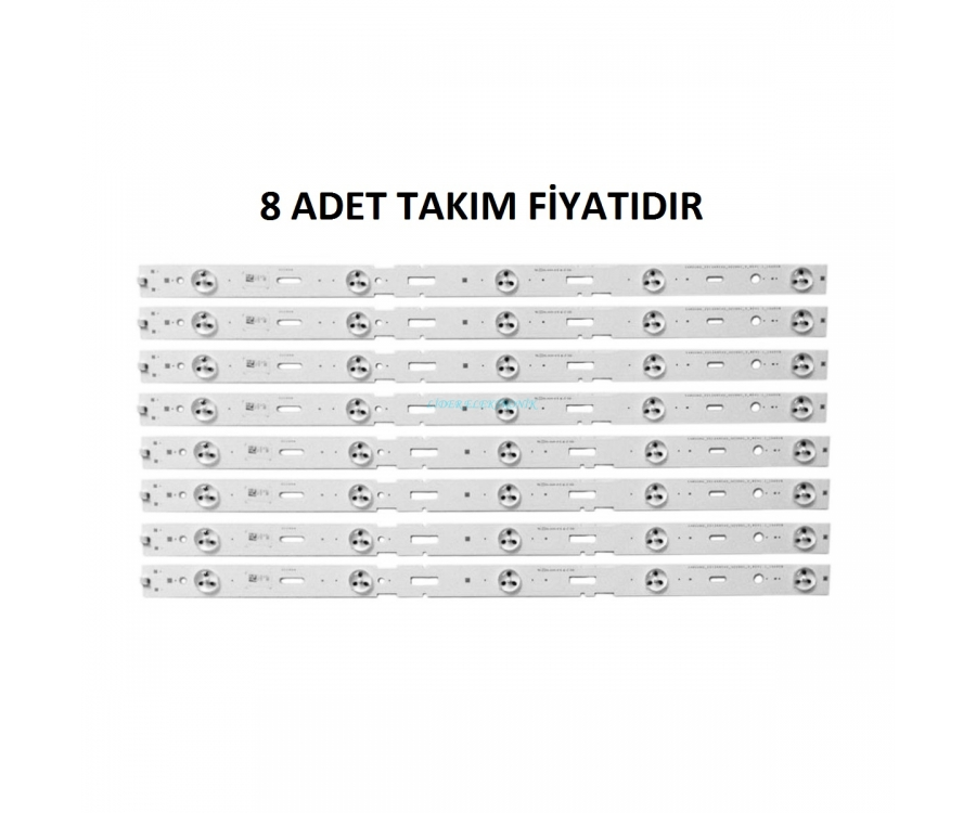 oSAMSUNG 2013ARC40 3228N1 5 REV1.1 140509, 057D40-A47, 057D40-A60, ALTUS AL40L 5531 4B, ARÇELİK A40 LB 6536, 8 ADET TAKIM LED