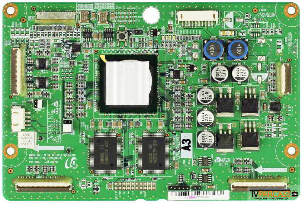 LJ41-03075A, LJ92-01274A, 42 SD V4 LOGIC MAIN _ASIC, 42 SD V4 Logic Main ASIC, S42SD-YB05, Samsung PS-42D5S