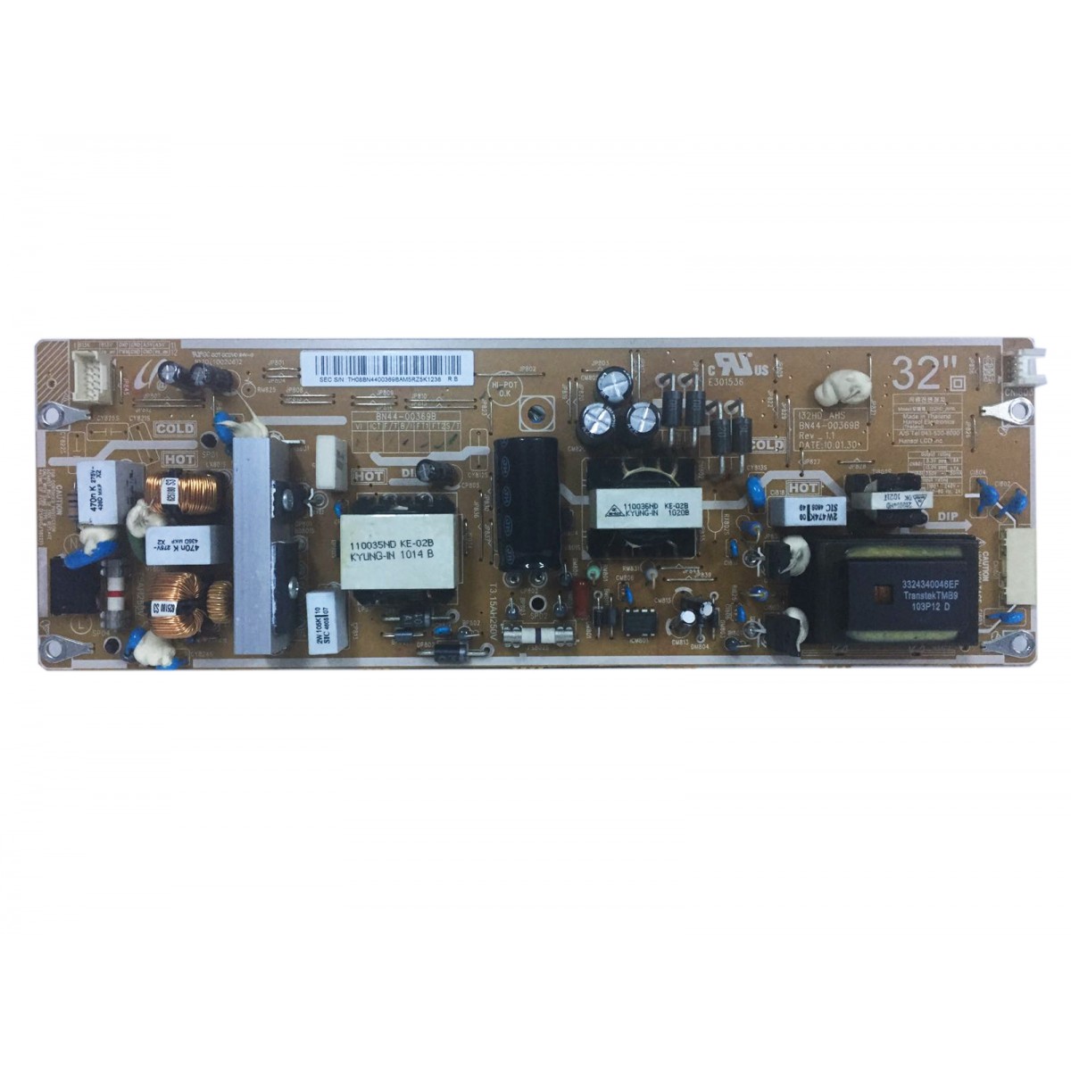 BN44-00369B , I32HD_AHS , SAMSUNG , LE32C350D1W , LCD , POWER BOARD , BESLEME KARTI , PSU