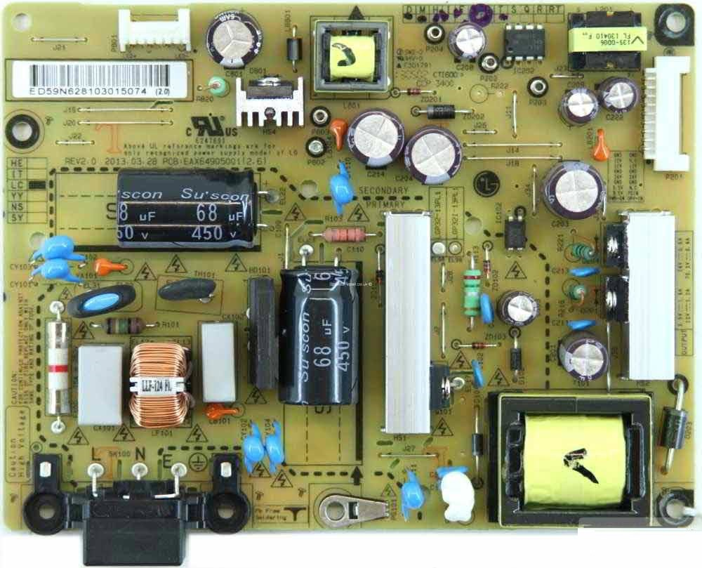 EAX64905001(2.6), LGP32-13PL1, EAY62810301, EAX64905001(2.6) REV2.0, LG Display, LC320DUE-SFU2, LG Led tv power board, LG 32LA613S, LG 32LA613S-ZB