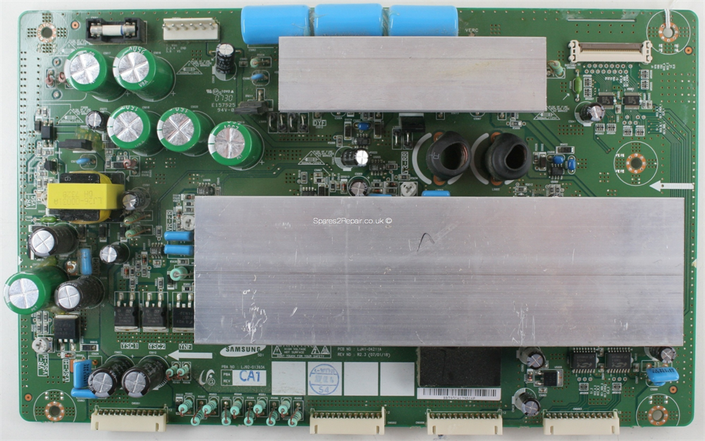 Samsung S42AX-YB08 - YSUS - LJ92-01393C - A1 - LJ41-04211A - R2.3 - 42HD W2 Y-MAIN (LJ9201393C)