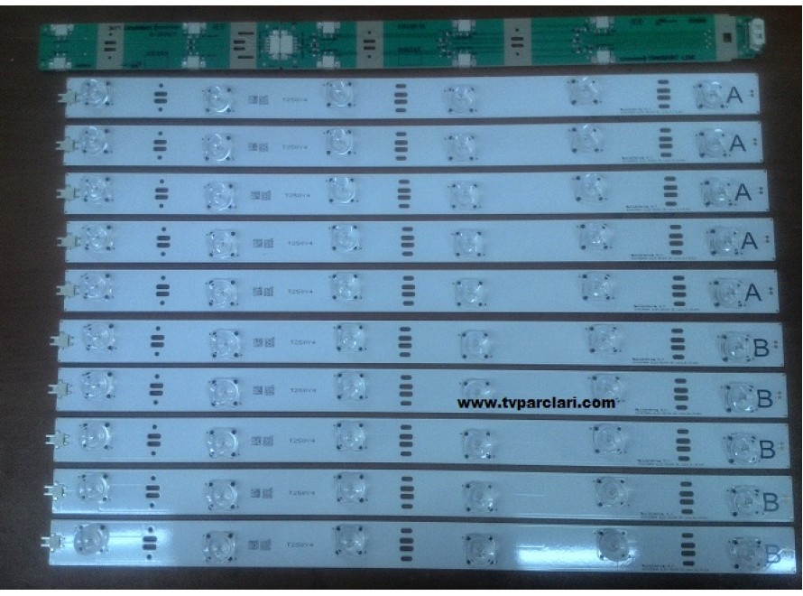 SVV420AA4 6LED REV04 OK Lens_A_141203, Lens_B_141203, T250Y4, ZJE195-01, ZJB195-01, LED BAR, ARÇELİK A42 LB 8477, ARÇELİK A42 LW 8477