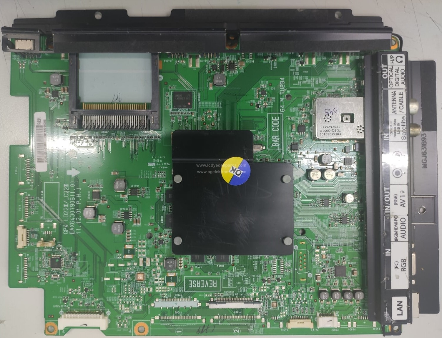 EBT62029208 , EAX64307906 , (1.0) , G4_M_TU234 , LG , LC420EUE SE M1 , Main Board , Ana Kart
