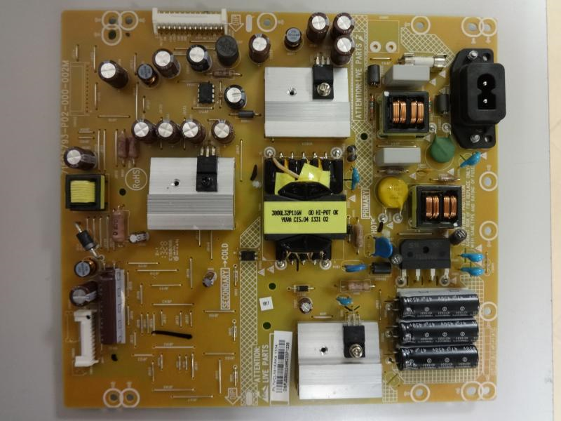 715G5793-P02-000-002H , M , Philips , 32PFL3258 , K/12 , TPT315B5-HVN01 , Power Board , Besleme Kartı , PSU