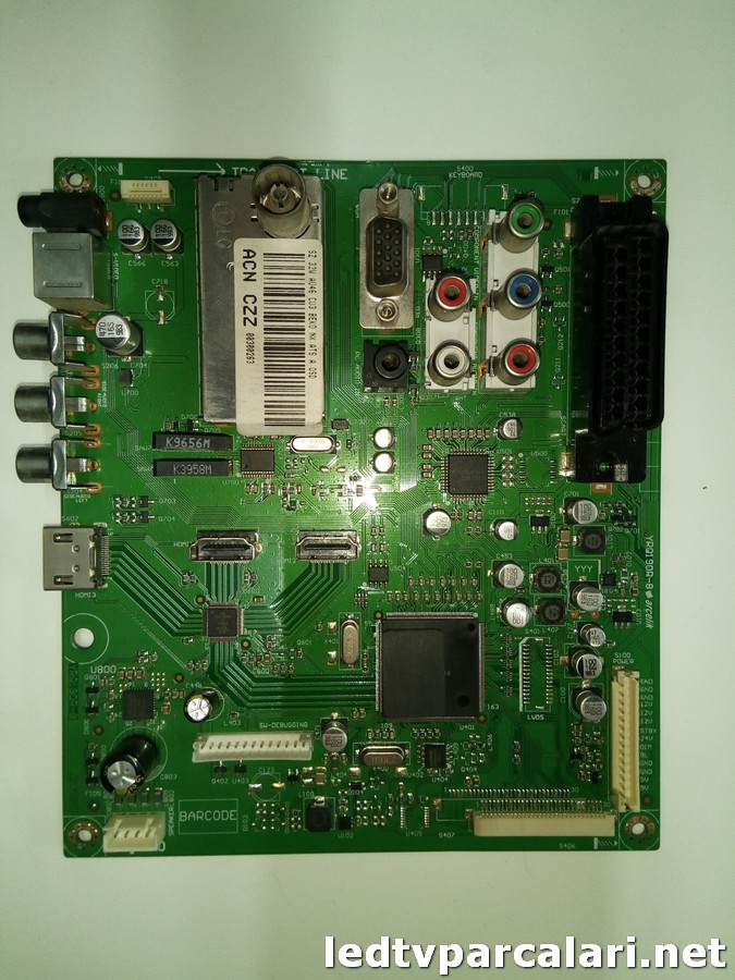 YRQ190R-8 , ACC AZZ , SZ 32W SS20 MLT , ARÇELİK , F 82-507 B 3HD , LTA320AP06 , Main Board , Ana Kart