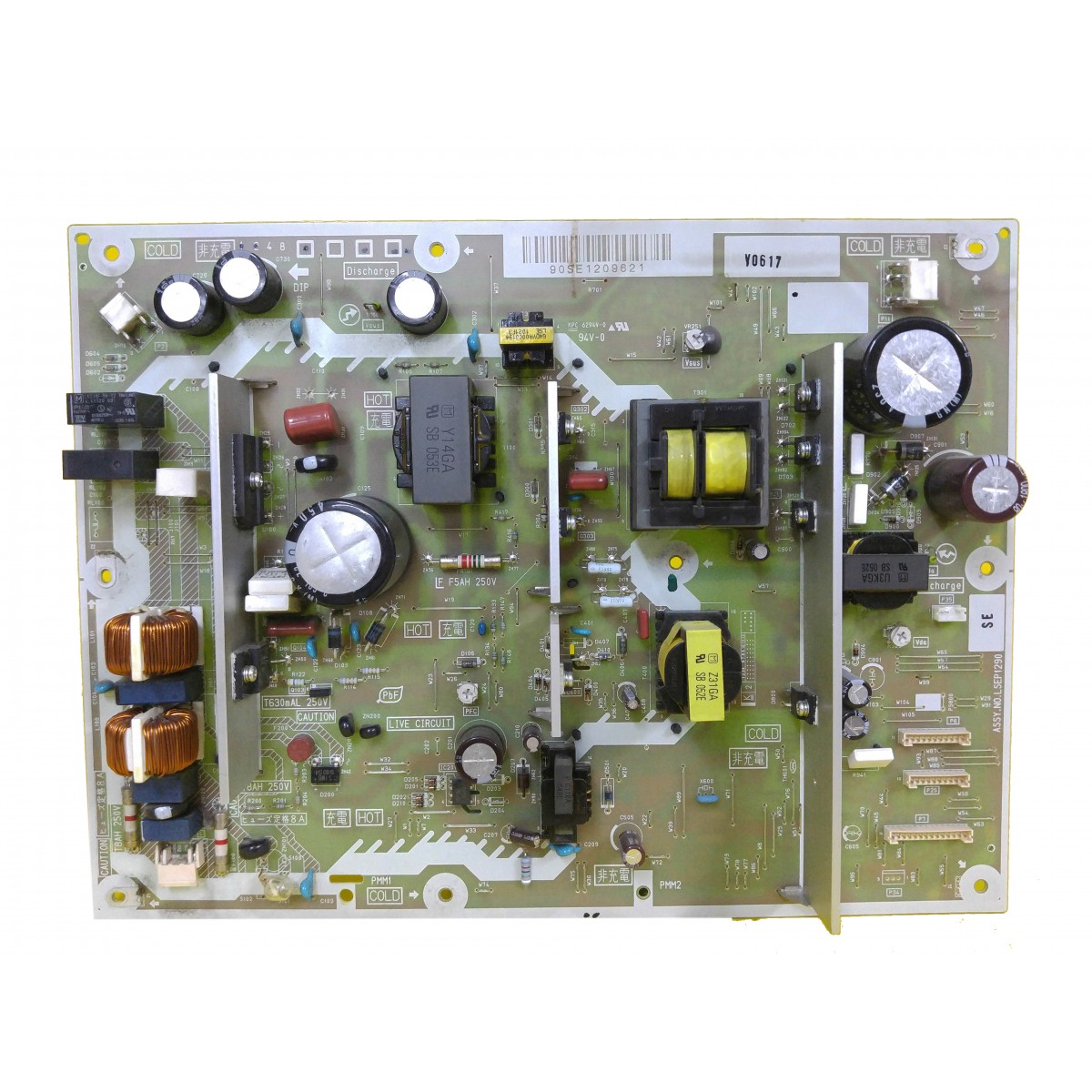 LSEP1290 , LSJB1290-1, MC106S16S13 , MD-42HF13PE2 , PANASONIC , TX-P42VT20E , POWER BOARD, BESLEME KARTI