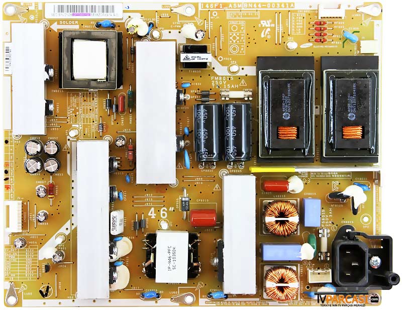 BN44-00341A, BN44-00418A, I46F1 ASM, Samsung LE46C530F1, Samsung LE46C550J1F, Samsung LE46C650L1, Samsung LE46C652L2