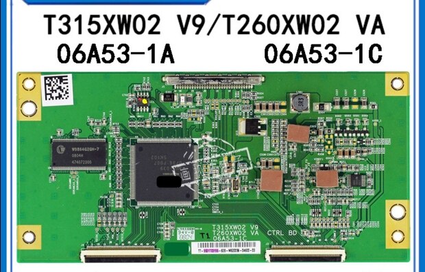 T315XW02 V9 T260XW02 R e r e r e r e r e r e r e r e r e r e 06A53-1A 06A53-1C LCD kurulu Mantık kurulu ile bağlayın T-CON bağlantı kurulu